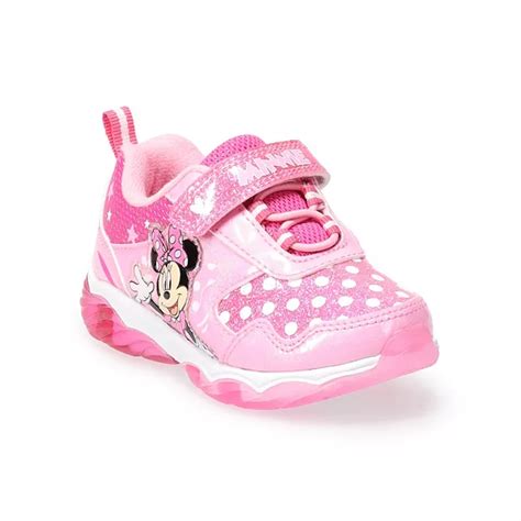 Disney's Minnie Mouse Toddler Girls' Light-Up Sneakers