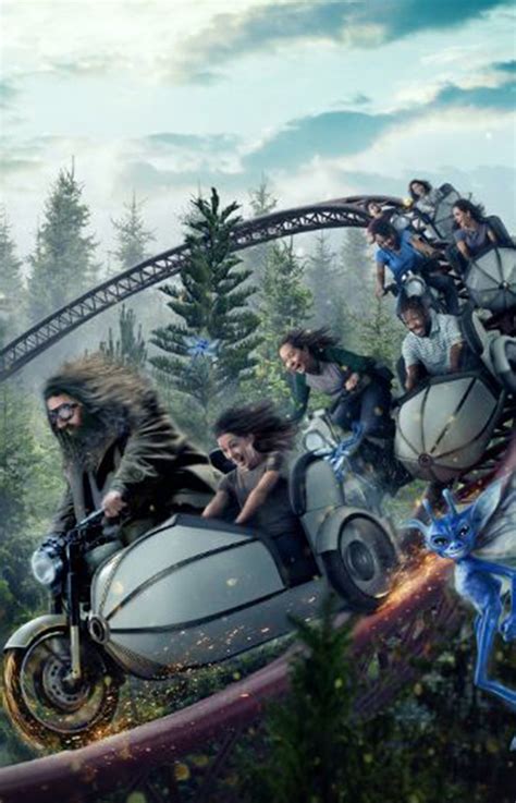 Hagrid's Magical Creatures Motorbike Adventure - DNEG