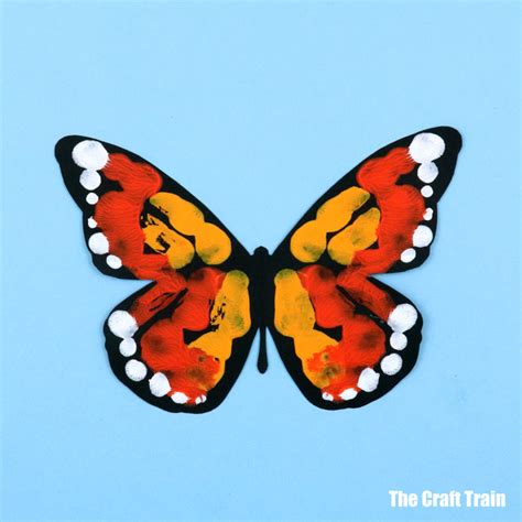 Butterfly painting - The Craft Train