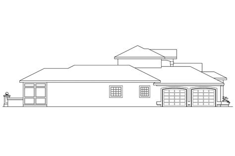 Southwest House Plans | Pool House Plans | House Plans - Associated Designs