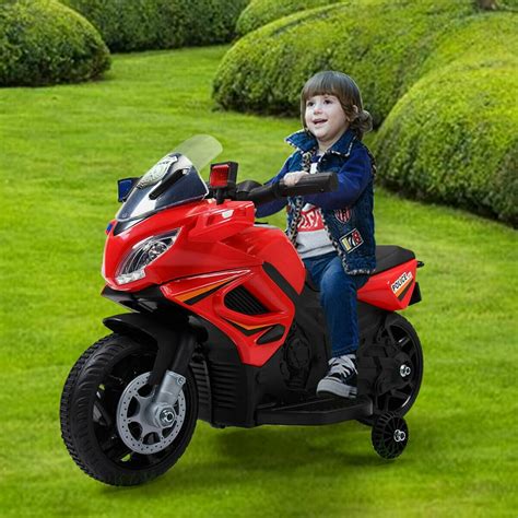 Lowestbest 6V Kids Electric Motorcycle, Kids Ride on Motorcycle ...