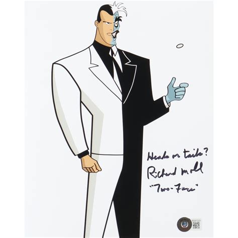 Richard Moll Signed "Batman: The Animated Series" 8x10 Photo Inscribed ...