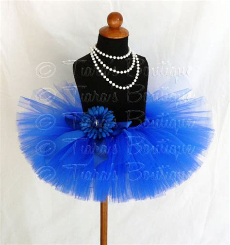 Girls Tutu Skirt Royal Blue Tutu Birthday Tutu - Etsy