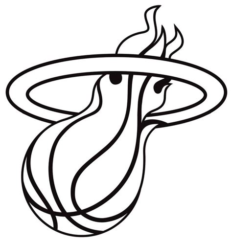 Miami Heat logo - White Hot Heat | NBA | Pinterest