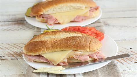 Hot Ham and Cheese Sub