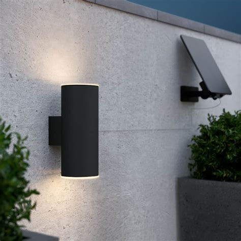 Outdoor Solar Up And Down Wall Lights - Outdoor Lighting Ideas