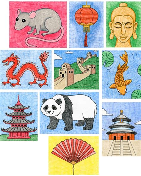 Draw Symbols of China · Art Projects for Kids