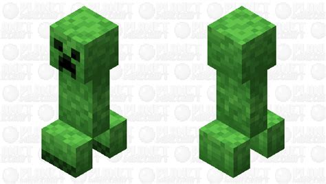 Updated Creeper Minecraft Mob Skin