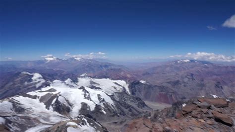 Aconcagua summit view - YouTube