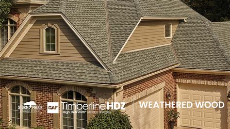 Weathered Wood | GAF Timberline HDZ Shingles