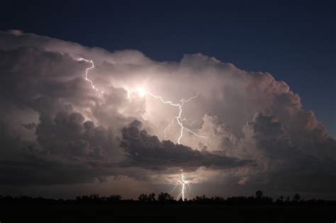 Photography Nature: Boom! Lightning Strikes From Storm Clouds In New ...