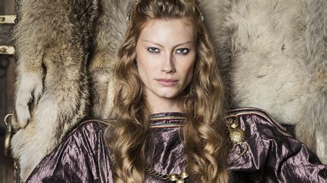 Queen Aslaug - Vikings Cast | HISTORY Channel