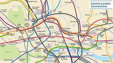 Transit Maps: Official Map: Geographical “London Connections” Map by TfL