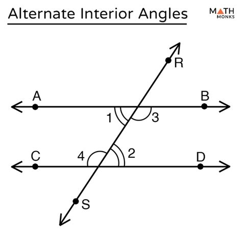 Alternate Interior Angles – Definition & Theorem with Examples