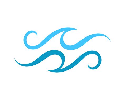 Water wave icon vector 586595 Vector Art at Vecteezy