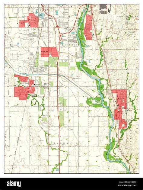 Derby, Kansas, map 1960, 1:24000, United States of America by Timeless ...