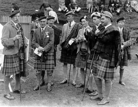 Tour Scotland: Old Photographs Of The Clan Gathering Braemar Scotland