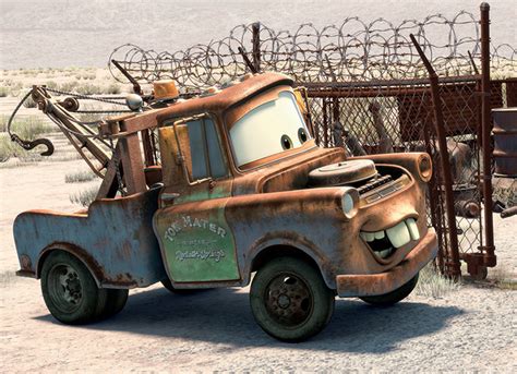 Characters - Pixar Animation - Cars - Tow Mater - D23