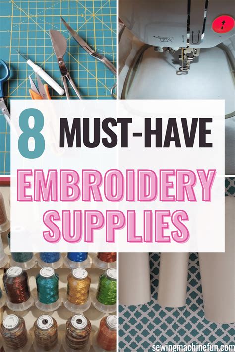 8 Essential Embroidery Supplies (List For Beginners)