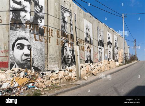 the separation wall, Bethlehem, Palestine Stock Photo - Alamy