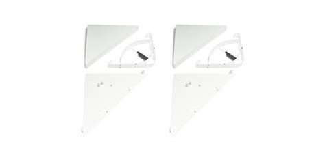 Reusable Triangular Corner Shelves - 2 Pack