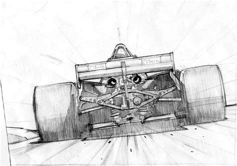 Formula 1 Car Drawing / F1 Car Drawing / How to draw formula one car.