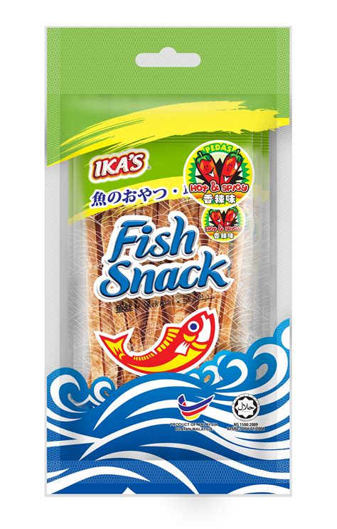 IKA’S FISH SNACK HOT & SPICY (SHRED) 香辣味鱼丝 – Nutrisource