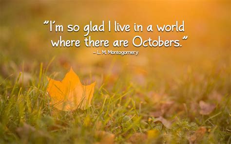 110+ Notable October Quotes, Fall Captions & Month Wishes