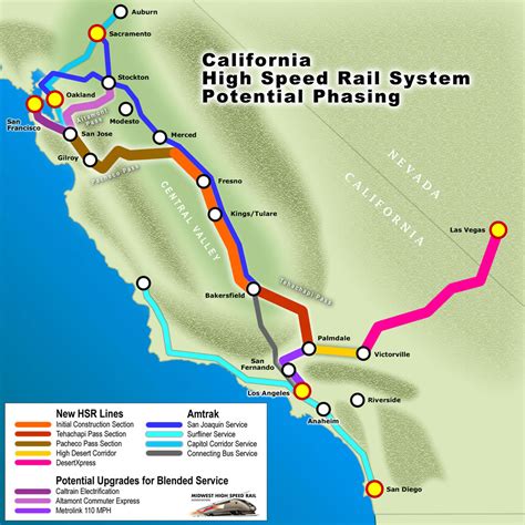 Amtrak California Surfliner Map - Printable Maps