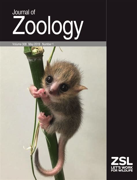 (PDF) Journal of Zoology, Volume 308, May 2019