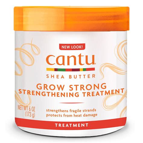 Cantu Shea Butter Grow Strong Strengthening Treatment with Almond Oil ...