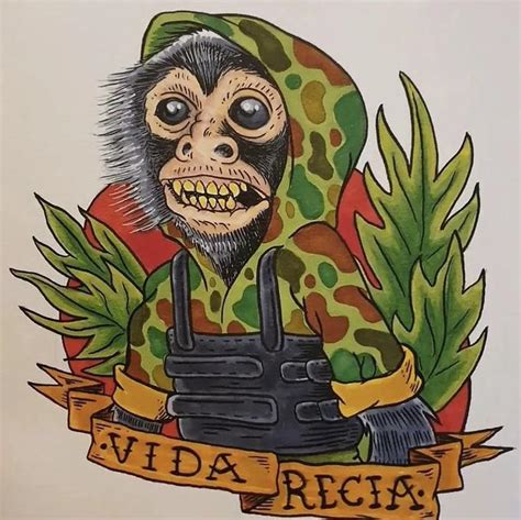 vida recia | Drug Cartel Monkey "El Changuito" | Know Your Meme