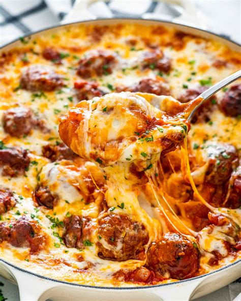 Meatball Casserole - Jo Cooks