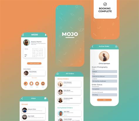 Mojo - Client Management App on Behance