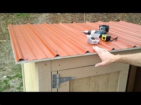 leveling master: How to build tin shed