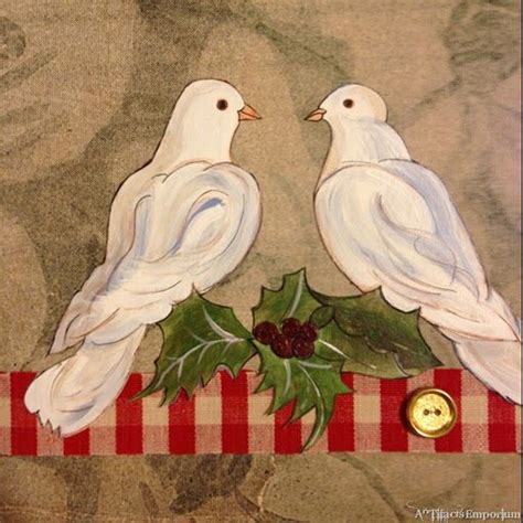 Two Turtle Doves | 12 days of christmas, Christmas graphics, Christmas ...