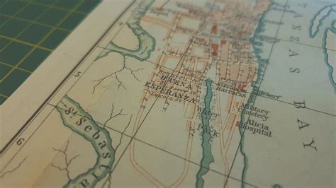 1894 Vintage St. Augustine Map