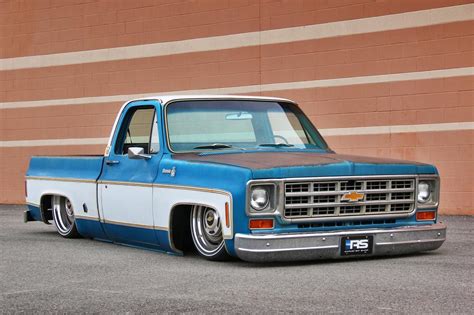 Roadster Shop's 1976 Chevy C10 SPEC Squarebody on Forgeline RS-OE1 Wheels