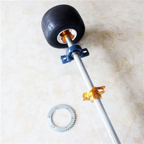 Adult Go Kart 1040mm Rear Axle Assembly Include Hub Sprocket Carrier ...