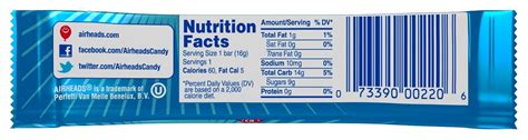 Airheads Nutritional Information - Nutrition Ftempo