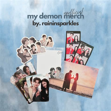 MY DEMON Kdrama Fanmade Merch - Song Kang, Kim Yoo Jung | Shopee ...