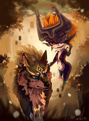 Wolf Link X Midna