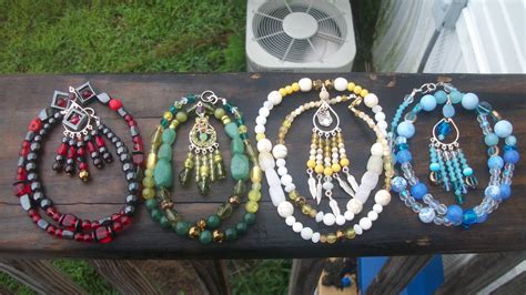 Elemental Gemstone set by WyckedDreamsDesigns on DeviantArt