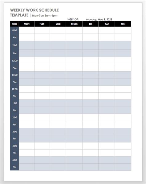 Two Week Calendar Template For Your Needs