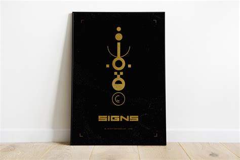 Signs Movie Wall Art Signs Movie Printable Poster Home Decor Gift for ...