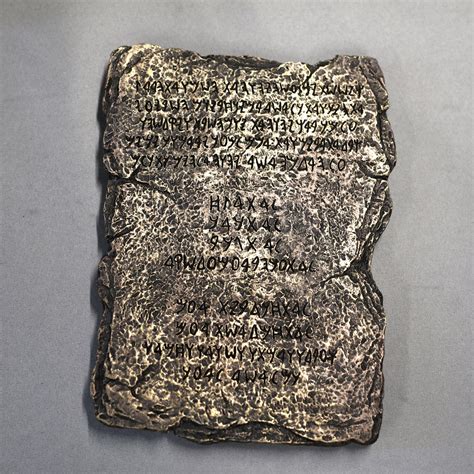 Ten Commandments Tablets - Biblical Heritage Exhibit