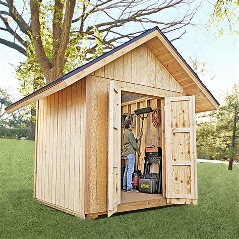 Backyard Shed Woodworking Plan from WOOD Magazine