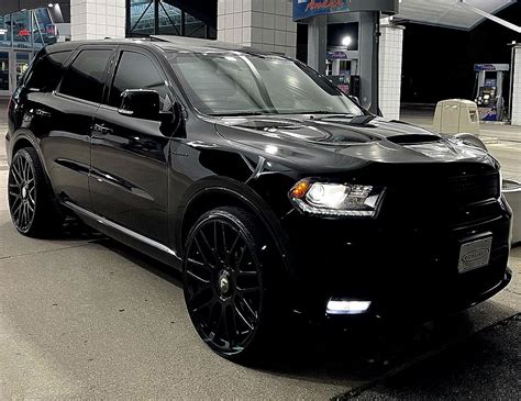 2021 Full Black Dodge Durango RT SUV on Forgiato Wheels