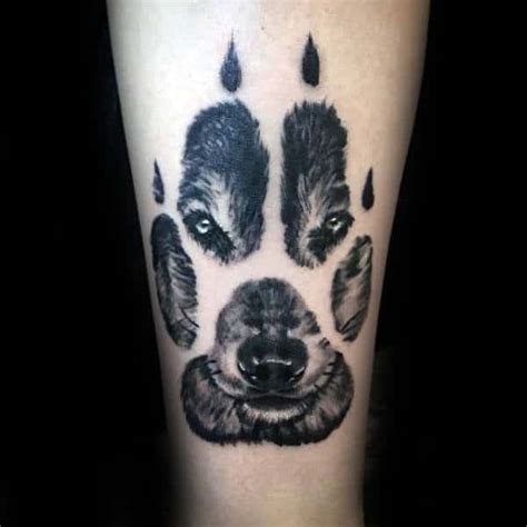 50 Wolf Paw Tattoo Designs for Men [2023 Inspiration Guide]