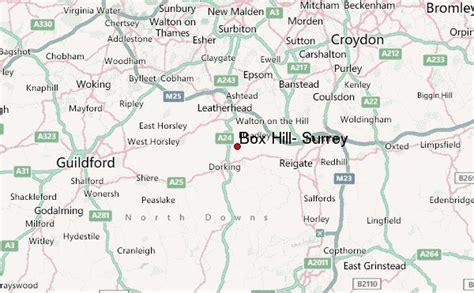 Box Hill, Surrey Mountain Information